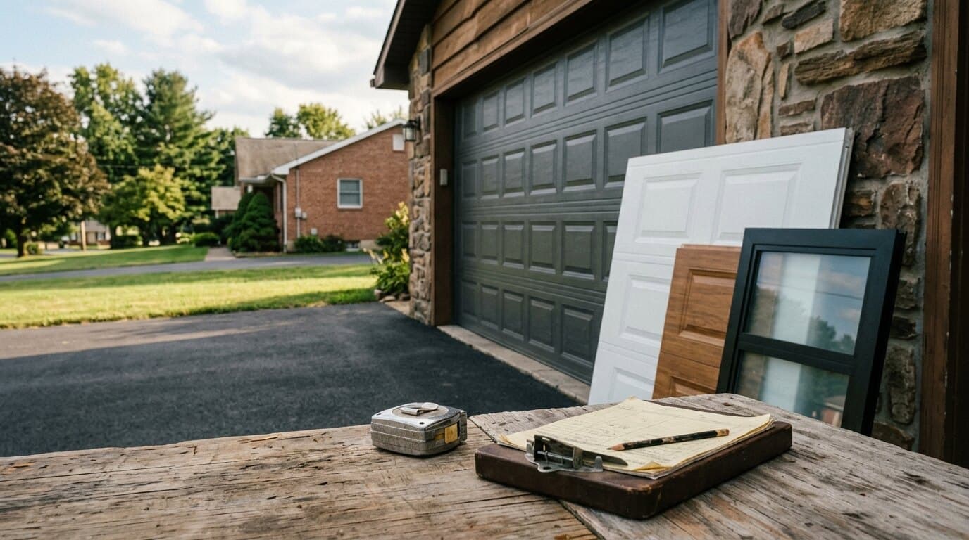 What a New Garage Door Costs in Carbon County (2026)